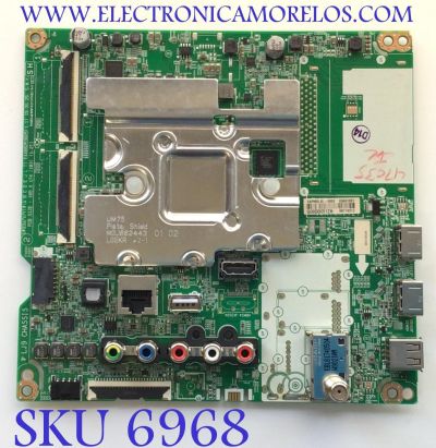 MAIN PARA TV LG / NUMERO DE PARTE EBT65661301 / EAX68253605 / 88710312 / EAX68253605(1.1) / 65661301